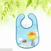 Baby saliva towel, eco-friendly pvc with fleece on the back, three-dimensional waterproof bib, baby feeding bib for children Specification image